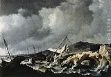 Shipwreck by Bonaventura Peeters the Elder